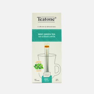 Чай Титон зеленый с мятой в стиках 15*1,8г