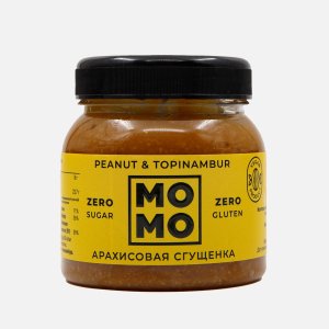 Сгущенка Момо Арахисовая без сахара без глютена/веган 280г