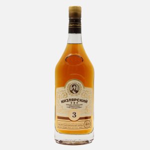 Коньяк Кизляр Три звездочки трехлетний орд 40% ст/б 0,5л