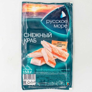 Крабовые палочки Русское море Снежный краб имит охл в/у 150г