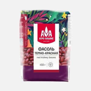 Фасоль Агро-Альянс Экстра темно-красная 450г