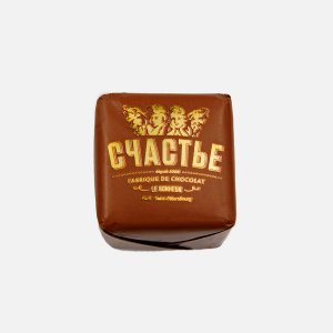 Конфеты Счастье пралине с молотыми кофейными зернами в гор шок 50г