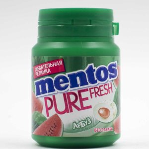 Жевательная резинка Ментос Пьюр Фреш Арбуз 54г