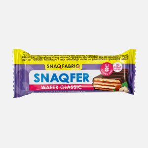 Батончик Снэк Фабрик Фундучный крем и бельгийс шокол ваф глазиров 45г