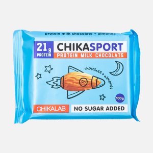 Шоколад Чикалаб с миндалем молочный 100г