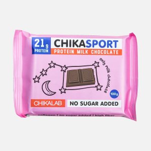 Шоколад Чикалаб Чикаспорт молочный без сахара 100г