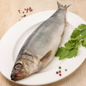 Сельдь Олюторская соленая потрошеная вес