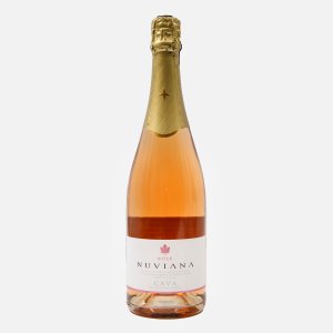 Вино игристое Кава Нувиана Росадо роз брют 8.5-12% ст/б 0,75л