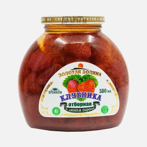 Клубника Золотая долинав лекг сироп ст/б 565г