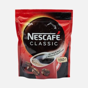 Кофе Нескафе Классик растворим с добав молотого м/у 130г