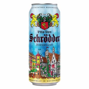 Пиво Отто Фон Шреддер Хефевайцен свет нефильтр паст 5% ж/б 5л