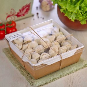 Пельмени с говядиной п/ф вес