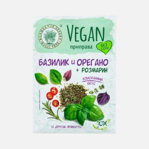 Приправа Волшебное дерево Веган Базилик/орегано/розмарин 10г