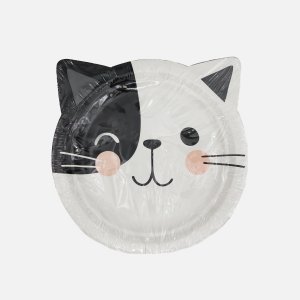 Набор НД Плей тарелокКошки с ушками d180мм 6шт бум 24х20х0,5см 306 347