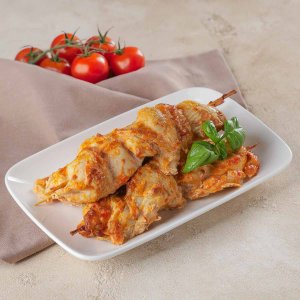 Курица на шпажке жареная вес