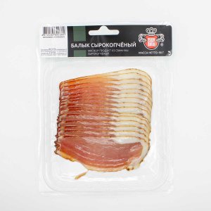 Балык Велес из свинины с/к нарезка в/у 90г