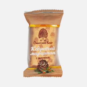 Конфеты Сибирский кедр Кедровый марципан с облепихой 40г