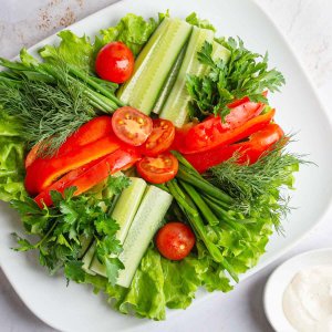 Овощная тарелка 420г