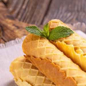 Трубочки вафельные Мозаика к чаю вес