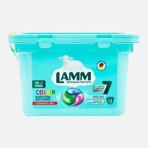 Средство Ламм Калор д/стирки в капсулах 12*15г пл/уп 180г