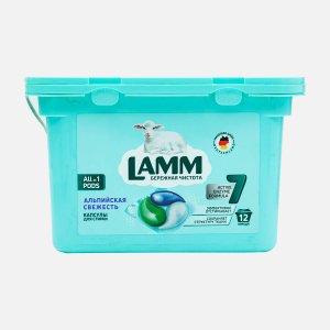 Средство Ламм Альпийская свежесть в капсулах 12*15г пл/уп 180г