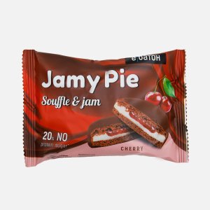 Печенье Ёбатон Джеми Пай суфле и джем Вишня глазиров 60г