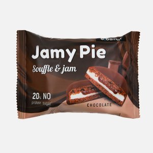 Печенье Ёбатон Джеми Пай суфле и джем Шоколадный крем глазиров 60г