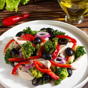 Салат Неаполь с курицей вес