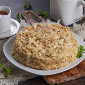 Торт Наполеон по-домашнему вес