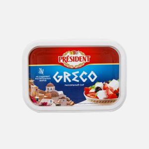Сыр Президент Греко рассольный 45% пл/ванна 250г
