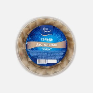 Сельдь Фише Застольная ф/к в масле пл/б 430г