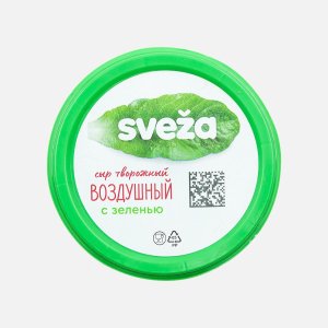 Сыр Савушкин творожный Свежа с зеленью 60% пл/ст 150г