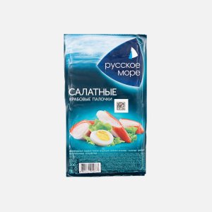 Крабовые палочки Русское Море Салатные имитир охл в/у 200г