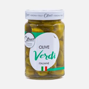 Оливки Ситрес зеленые с/к ст/б 290г