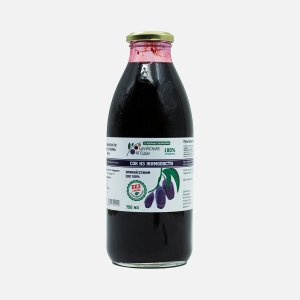 Сок Экоферма Шуйские ягоды из жимолости 100% ст/б 750мл