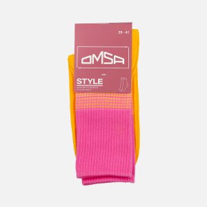 Носки женские Омса Стайл 554 р39-41 25-27 Джалло высокие
