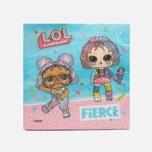 Салфетки Лол Презент Сюрприз бум 33*33см 3сл 20шт 304222