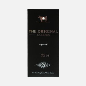 Шоколад Бушерон Ориджинал горький 72% к/к 90г
