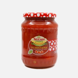 Помидорки Веселая грядка в собственном соку ст/б 670г