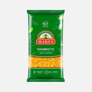 Мак. изд. Макфа Пикколетти Мини спирали пл/пак 450г
