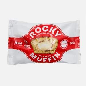 Маффин Мр.Джемиус Зеро Рокки Кокосовый с миндальной начинкой 55г