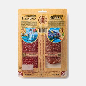 Колбаса Мясная история Палермо/ Бордо с/к нарезка м/а 100г