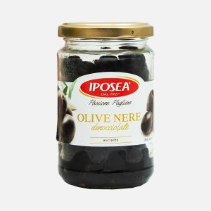 Маслины Ипосеа б/к без жидкости ст/б 125г