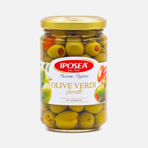 Оливки Ипосеа с перцем ст/б 290г