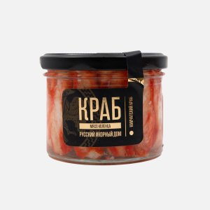Мясо краба Русский икорный дом коленце с/с ст/б 250г
