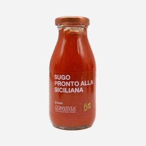 Соус Конвивиа из томатов черри По-сицилийски Био ст/б 250г