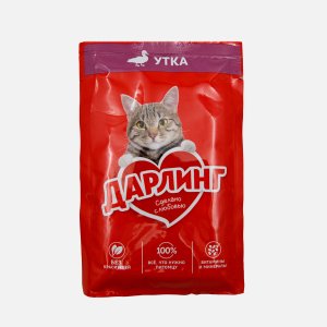 Корм Дарлинг Утка в подливе пауч 75г