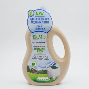 Гель БиоМио д/стирки б/запаха с пятновыводителем 900мл