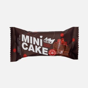 Пирожное Протеин Рекс Шоколадный тортик с малиной протеиновое 40г