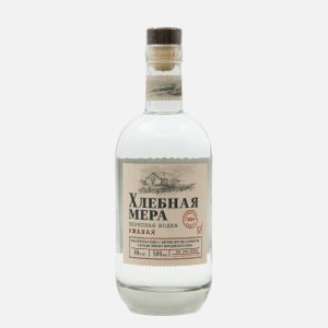 Водка Хлебная мера Ржаная 40% ст/б 0,5л